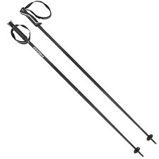 Head Frontside Bâtons De Ski Alpin Piste En Aluminium Noir