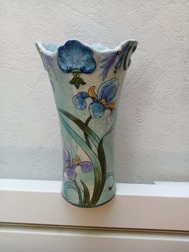 Vase signé vers - vase,