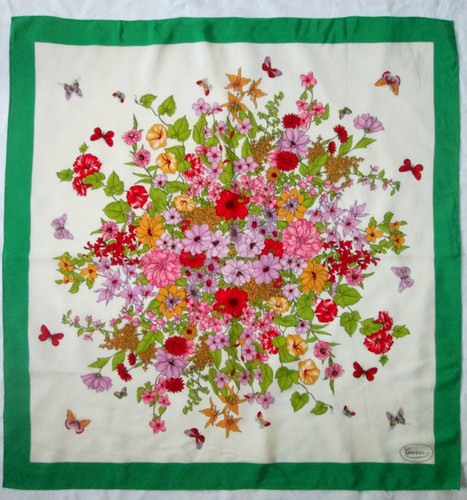 Gucci foulard soie - soie,