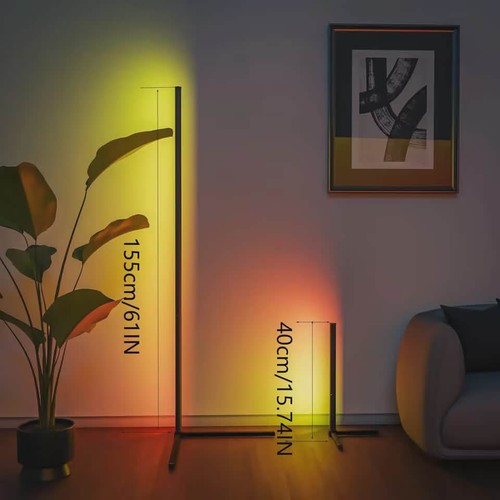 Lampadaire led rgb angle - lampadaire, –