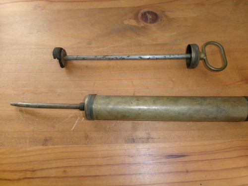 Ancienne pompe graisse - ancienne,
