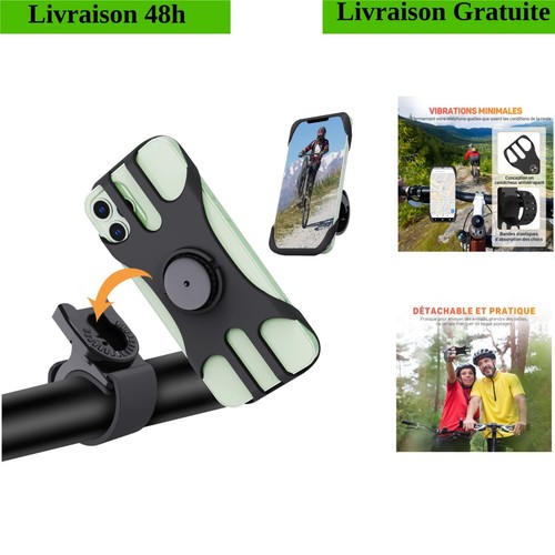 Support téléphone vélo - téléphone,
