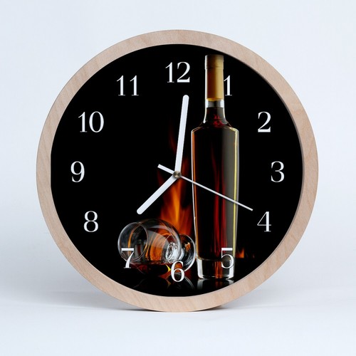 Tulup horloge murale bois - murale,