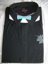 Chemise manche courte noir