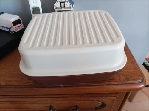 Boîte pain tupperware tbe - boîte, à