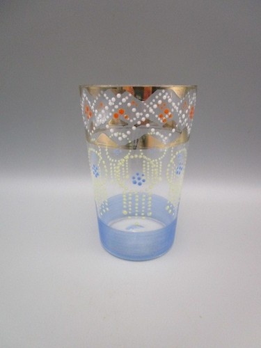 Grand verre gobelet émaillé