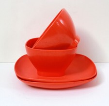 Vaisselle camping rétro Bols