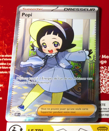 Pokemon francais card holo - francais,