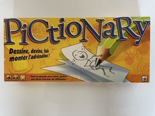 Pictionary Famille. Jeu de société. 2 niveaux, adulte et junior. Très bon état.