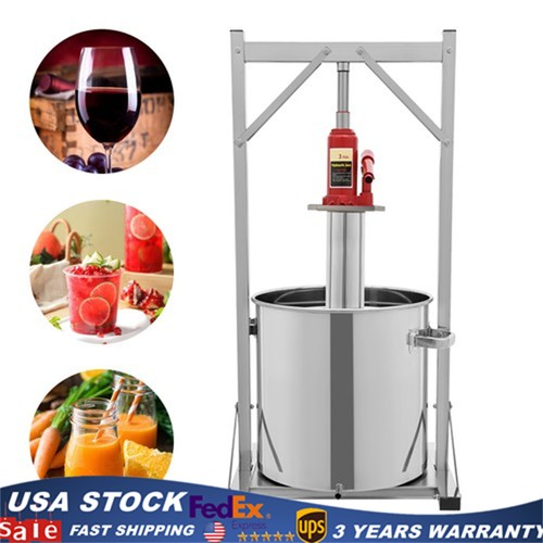 5gal fruit wine press - 9.5gal,