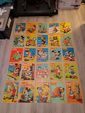 Lot de 50 hebdomadaire Le journal de Mickey N° 500 à 549 (Année 1962)