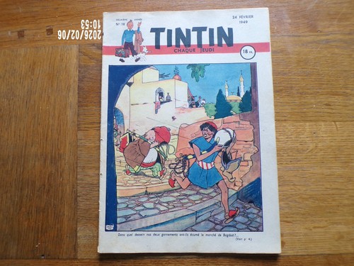 Journal tintin 18 du - journal,