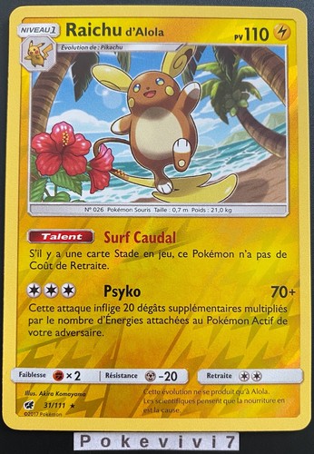 Carte pokemon raichu - pokemon,