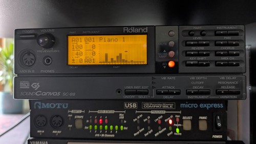 Roland sound canvas 88 - sound, sc-88