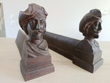 Paire de chenets anciens