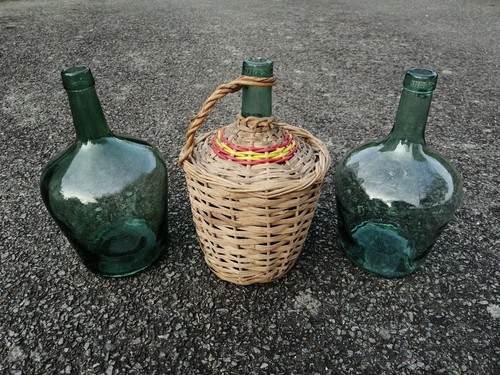 Lot bouteilles verres - lot,