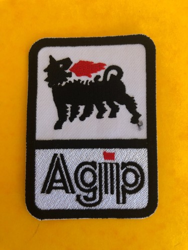 Agip badge logo tissu - logo, en