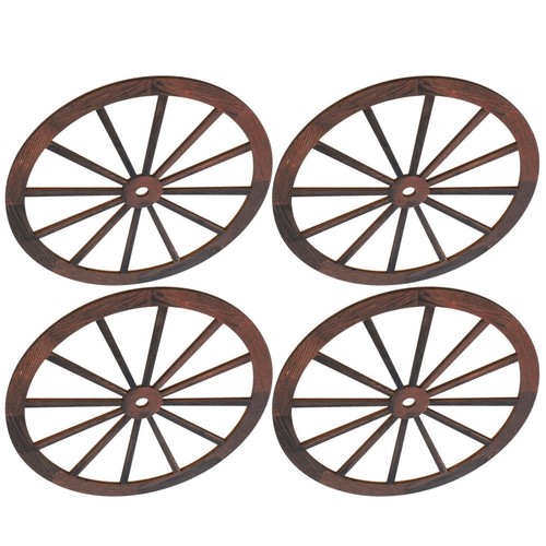 Lot roues de chariot - 4,