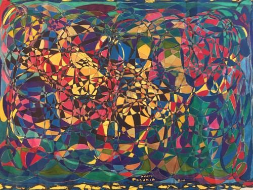 Très belle peinture - très, soie