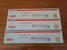 Lot de 3 toners Oki type 9