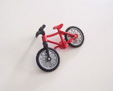PLAYMOBIL (V137) LEISURE - red mountain bike & black handlebar