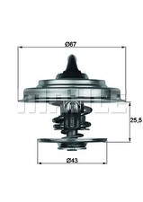 MAHLE TX 18 83D Thermostat