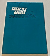 Brochure de Vente FIAT 128   -