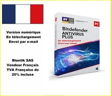 Avec CB - BITDEFENDER Antivirus Plus - 1 PC 1 An Licence ESD envoyée par mail