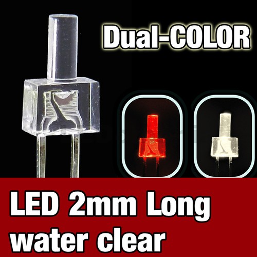738 led 2mm bicouleur - 2mm,
