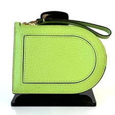 DELVAUX Coin purse Card case in Trillon Leather