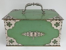 MAGNIFIQUE ancien COFFRE FORT