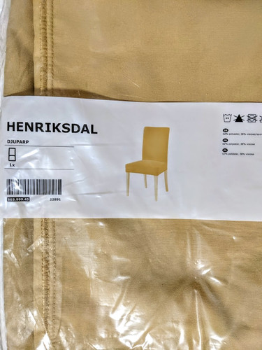Ikea henriksdal chair cover - henriksdal,