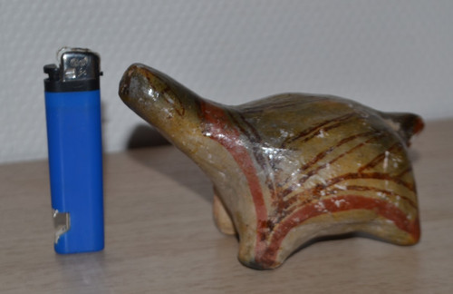 Poterie statuette tortue - statuette, de