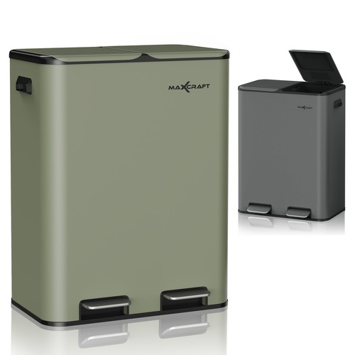 Maxcraft poubelle 60l - maxcraft,