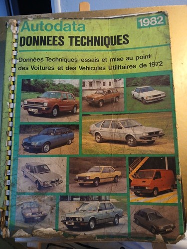 Autodata données techniques