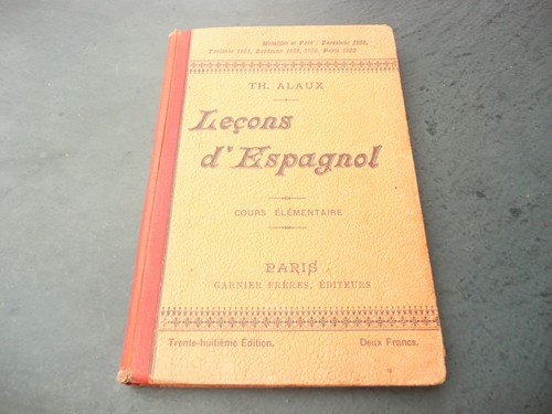 Ancien livre école - d'école,