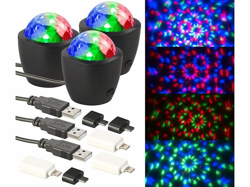 Minis boules disco rvb - 3,