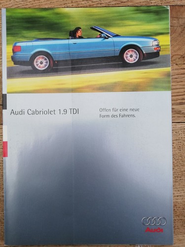 Audi cabriolet 9 - 1.9, tdi