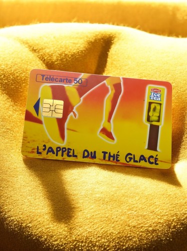 Télécarte unités lipton - télécarte,