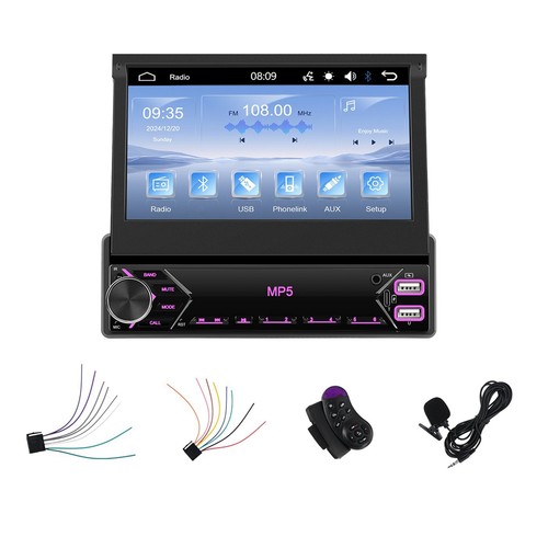 Autoradio simple din 7 - 1x(autoradio,