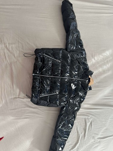 Doudoune nike noire brillante - doudoune,
