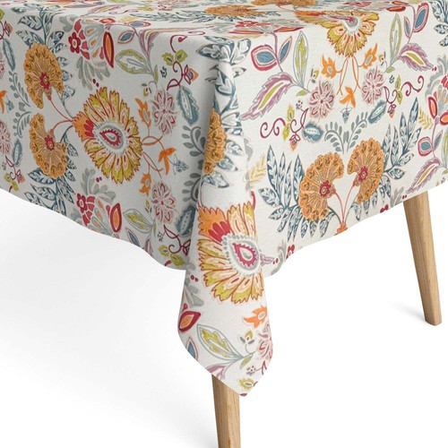 Nappe jacquard coton enduit - jacquard,