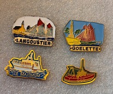 4 x  pin's divers bateau
