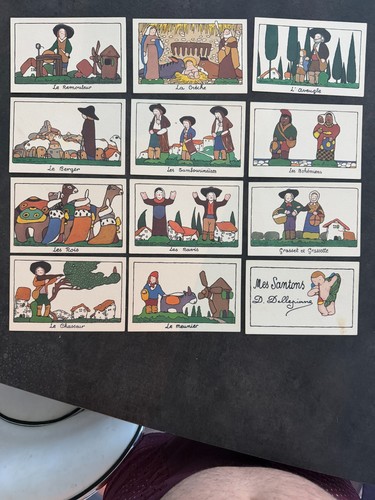 Postcard lot 12 cartes - de,
