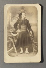 PHOTO CDV ZOUAVE AGER Afrique