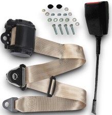 Ceinture De Sécurité Dreipunkt 30 Cm Beige Pour Volvo P1800