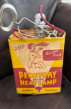 Vintage Penetray Infra-Red Heat Lamp In Original Box