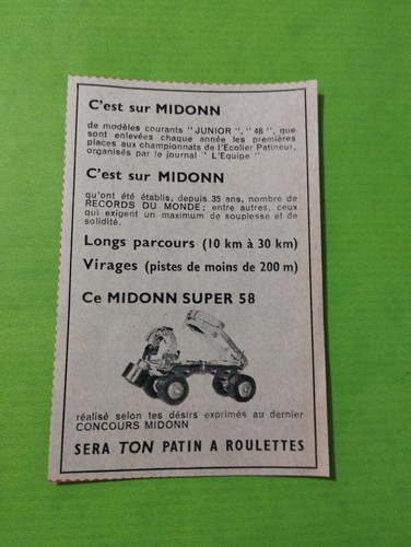 Publicite midonn patin - patin, a