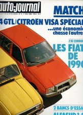 L'auto-journal n°8 R4 GTL / Citroen Visa spécial - Caravane Adria la 410 T 1980