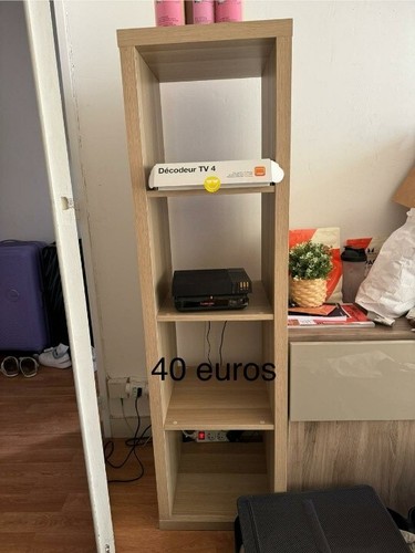 Etagère bois quatre - etagère,